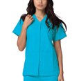 thumbnail image 2 of Adar Universal Women's Scrub Set ? Snap Front Scrub Top and Multi Pocket Scrub Pants, 2 of 7