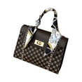 thumbnail image 2 of TopLLC Sac Bandoulière à une Épaule en Cuir Grande Capacité à Multiples Compartiments Sac pour Femme, 2 of 3