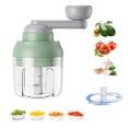 thumbnail image 4 of Vaidha Manual Mode Chopper Portable Garlic Ginger Pepper Meat Crusher Vegetable Food Processor Restaurant Baking Grinder Tools, 4 of 7