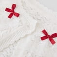 thumbnail image 4 of RXIRUCGD Veste Décontractée à Capuche pour Enfants avec Nœud, Boutons, Perforation, Col Rond, Manches Longues (Rouge, Taille: 1-2 Ans), 4 of 8