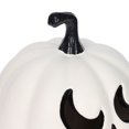 thumbnail image 4 of White Pumpkin w/ LED - 5 inches, 4 of 5