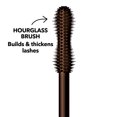 thumbnail image 4 of Hard Candy Mascara Volume Maximal, Mascara Volumisant, Brosse en Forme de Sablier, Résistant aux Bavures, 4 of 6