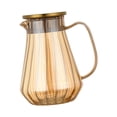 thumbnail image 4 of Iced Tea Pitcher Water Pitcher, 1.2L Ergonomic Handle, Easy Clean Juice Jug, Glass Jug, Borosilicate Glass Jug for Loose Leaf, Milk Kitchen Juice, 4 of 8