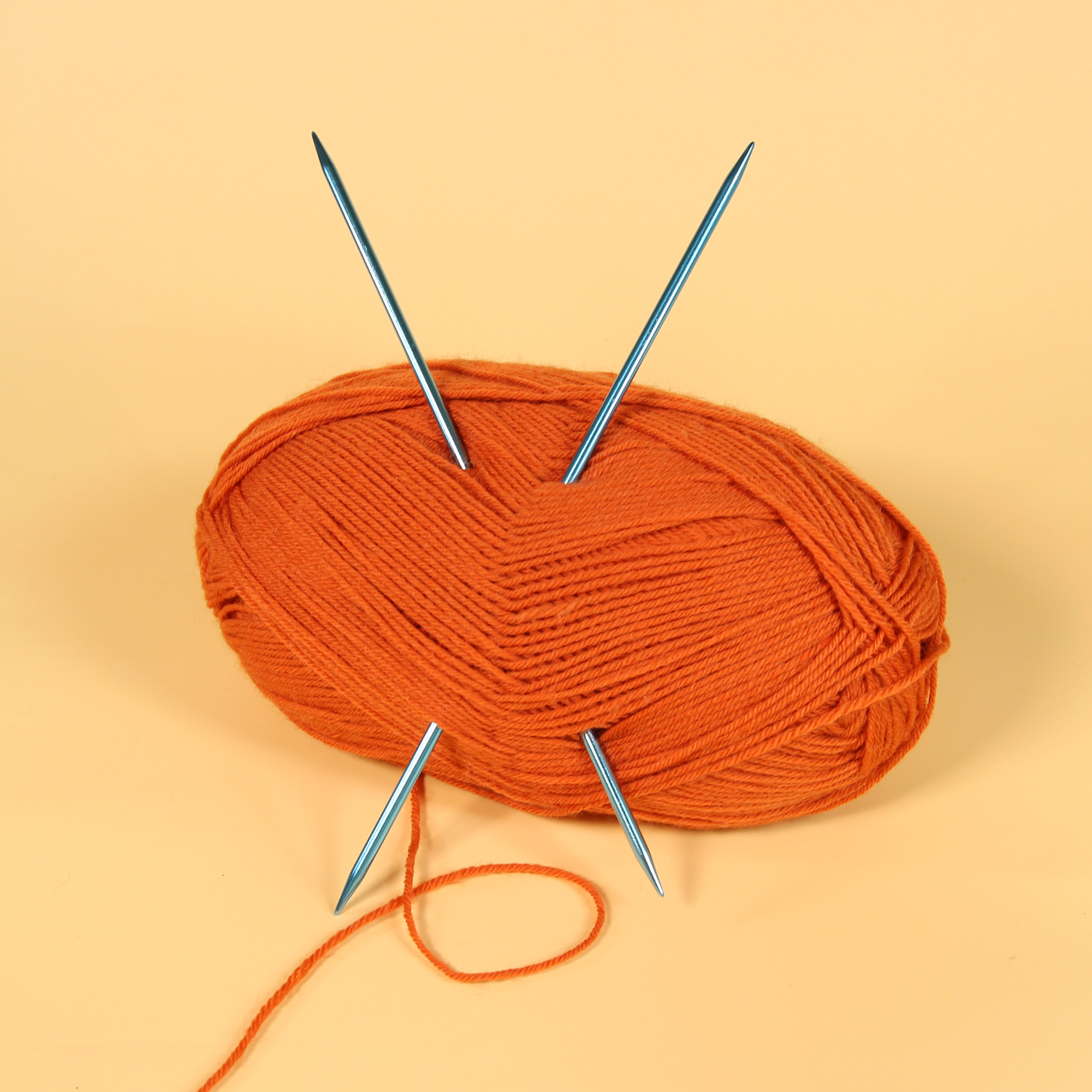 LOVE KNITTING Aiguilles à tricoter droites en aluminium, 30 cm (12 po), 3 mm (US 2)