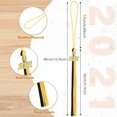 thumbnail image 3 of Tassel Decoration Hanging Date Drop Tassel Pendant Polyester Tassel Pendant Graduation Cap Drop Prop, Gold and Black, 3 of 9