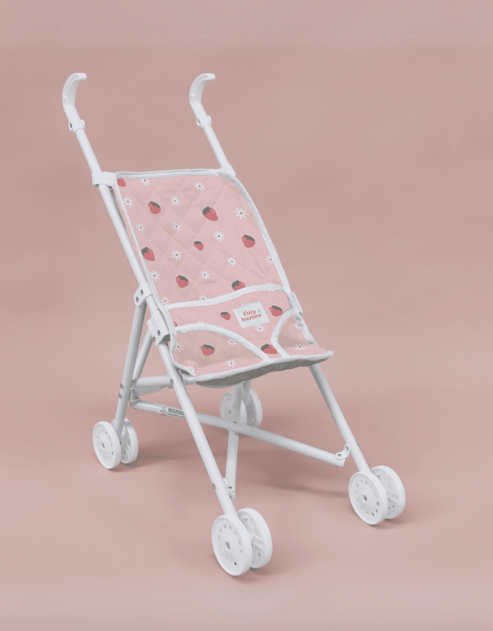 Stroller for dolls - Strawberry - Tiny Harlow
