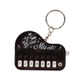 thumbnail image 1 of LYMAYTER Electronic Keyboard Keychain Pendant Mini Electronic Piano Shape Keychain Pendant - 8 Keys, Light MUS-CYYLic, Funny Gift, 1 of 6
