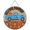 thumbnail image 1 of Halloween Door Plate Cartoon Door Hanger Sign for Home Decoration (D), 1 of 7