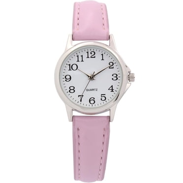 Ladies Pink Strap Watch