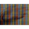 thumbnail image 3 of oneOone Cotton Cambric Fabric Madras Check Print Sewing Fabric BTY 56 Inch Wide, 3 of 3