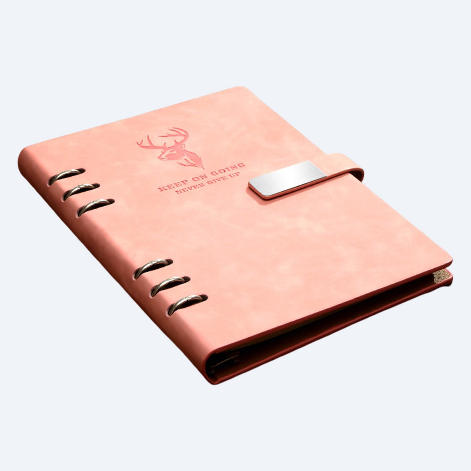 Fesfesfes Modular Refillable Binder System,Detachable A5 Notebook with Expandable Sections,Loose-Leaf Coursework Organizer Binder Notebook