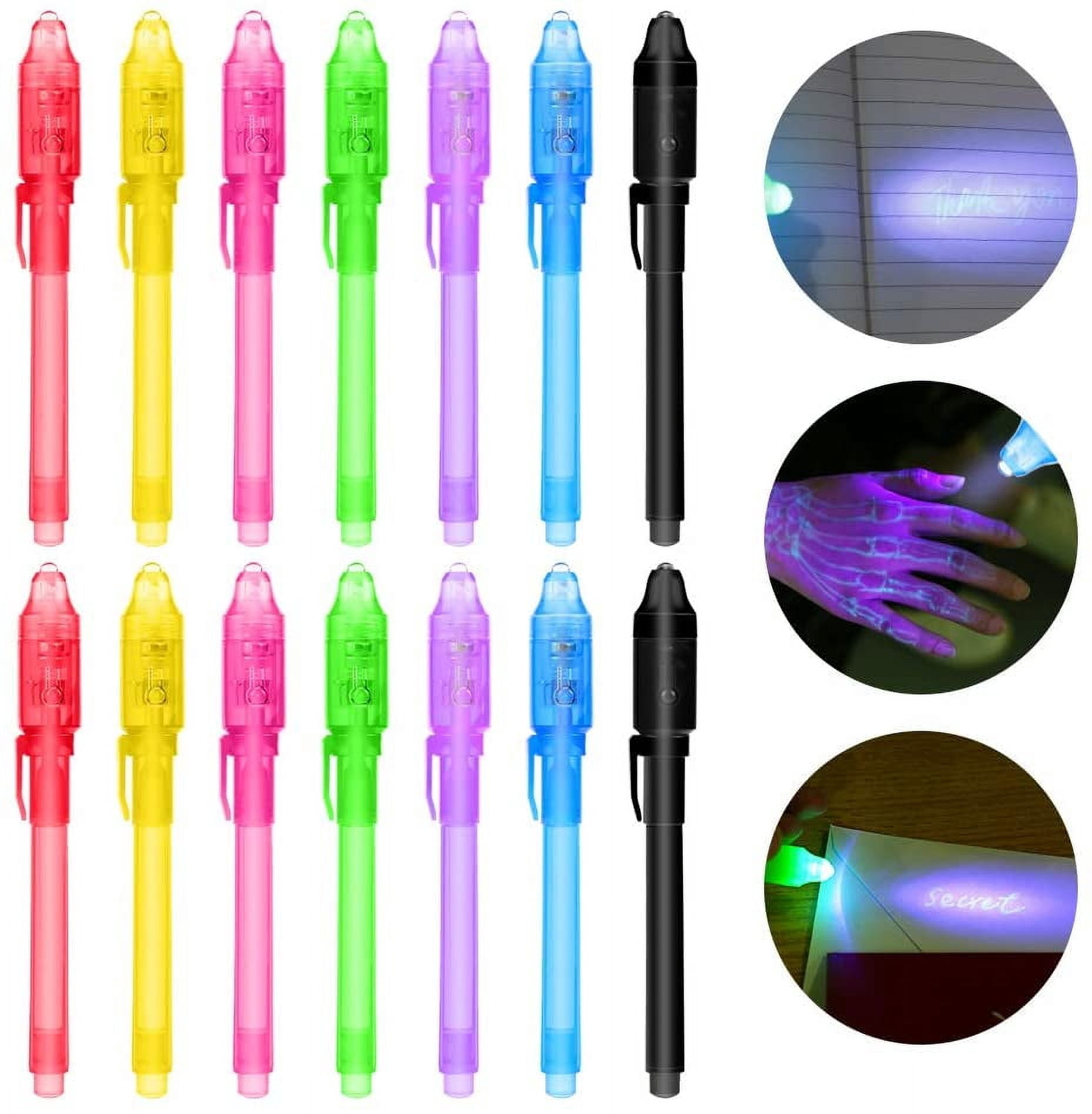 Invisible Ink Pen, with UV Light Kid Magic Marker Pens - Walmart.ca