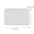 thumbnail image 2 of Vrorvz Non Slip Bathroom Floor Mat Soft Water Absorbent Quick Dry Rug for Kitchen Living Room Bedroom Entrance Machine Washable Easy Care for All Floor Types, 2 of 2