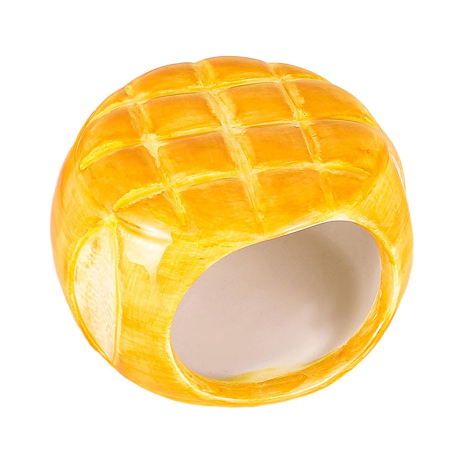 DOLITY Critter Bath for Chinchilla Adorable Small Animal Summer Nesting Chinchilla Nest Hamburger