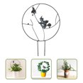thumbnail image 2 of Shisuyan Garden Climbing Trellis Black Metal Easy Assembly 1Set 15.72X11.79In, 2 of 8