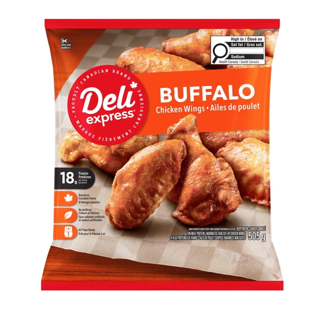 Deli Express Buffalo Chicken Wings, 505 g
