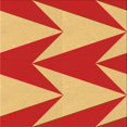 thumbnail image 1 of Ahgly Company Machine Washable Indoor Square Transitional Saffron Yellow Area Rugs, 4' Square, 1 of 7