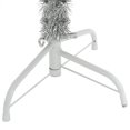 thumbnail image 5 of vidaXL Artificial Half Christmas Tree with Stand Silver 180 cm PET, 5 of 5