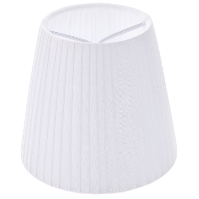 Miangastore fabric lampshade Lamp Shade Fabric White 1Pcs