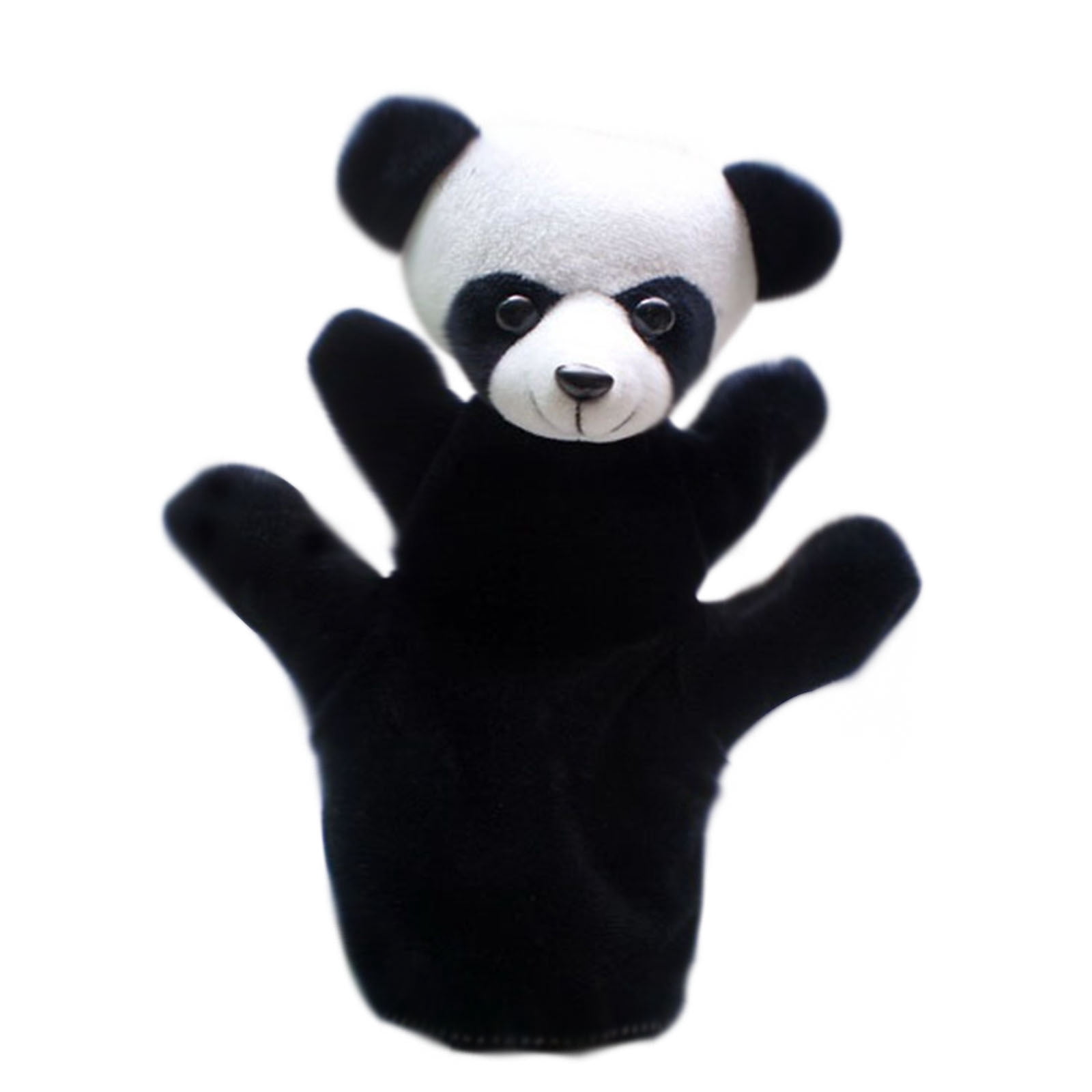 H Storytelling Hand Puppet Theater Toy Fluffy Bear Design For Kids Educational Play Family Fun Classroom Activity Soft Fabric