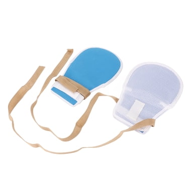 Control Mitts, 1 Pair Dementia Restraint Gloves Impact Resistant Breathable Self Injury Prevention  For Patients