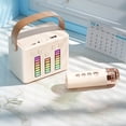 thumbnail image 1 of New Bluetooth Karaoke Sound System With Microphone, Bluetooth Speaker LED Pickup Light, Multiple Light Transformations, With A Microphone, Outdoor Speaker, 1 of 7