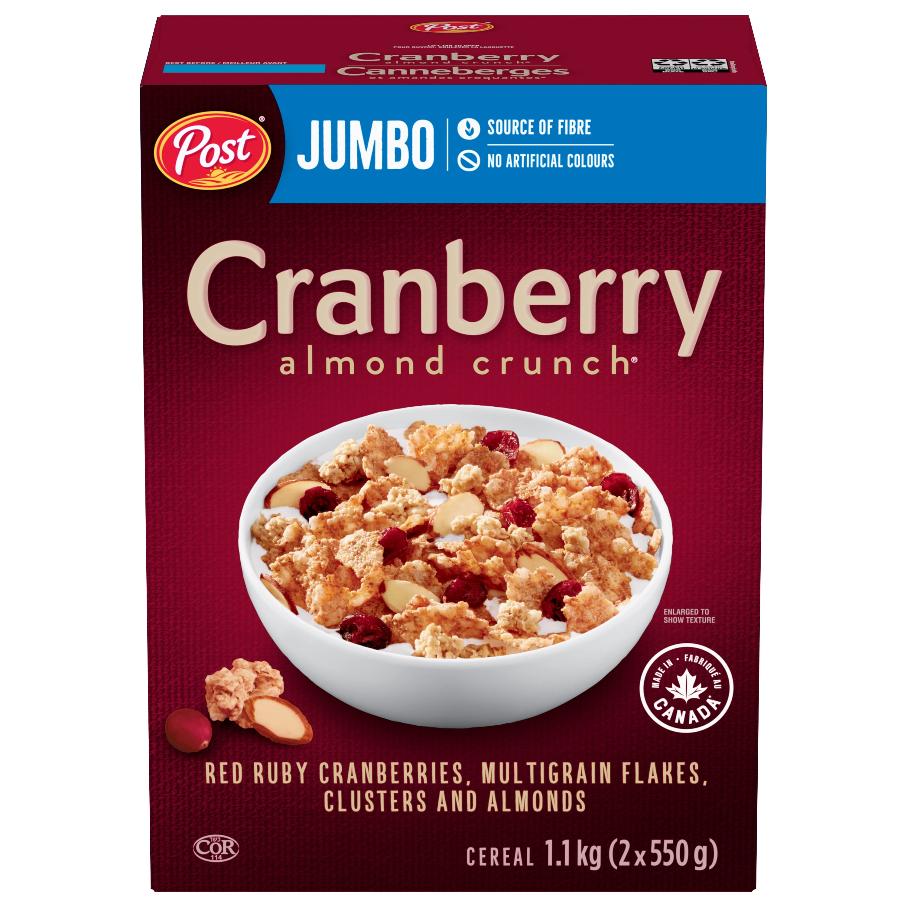Post Cranberry Almond Crunch Jumbo Size