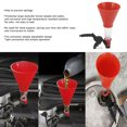 thumbnail image 3 of Engine Oil Funnel Kit, Adjustable Connector Anti-static Anti-corrosion Saving Your Time And Effort Prevent Spillage Fuel Funnel Kit  For Engine Oil Filling, 3 of 8