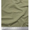 thumbnail image 1 of Soimoi Polyester Crepe Fabric Geometric Star Shirting Print Fabric by The Yard 42 Inch Wide, 1 of 3