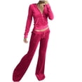 thumbnail image 2 of DPTALR Ensemble Décontracté pour Femmes avec Poche, Col Rond, Manches Longues + Pantalon, 2 of 7
