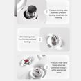 thumbnail image 3 of <p>Autocuiseur en Acier Inoxydable, Autocuiseur à Haute Température à Double Fond Style Brillant, Autoclave Antidéflagrant à Cuisson Rapide pour Cuisinière à Gaz</p>, 3 of 7