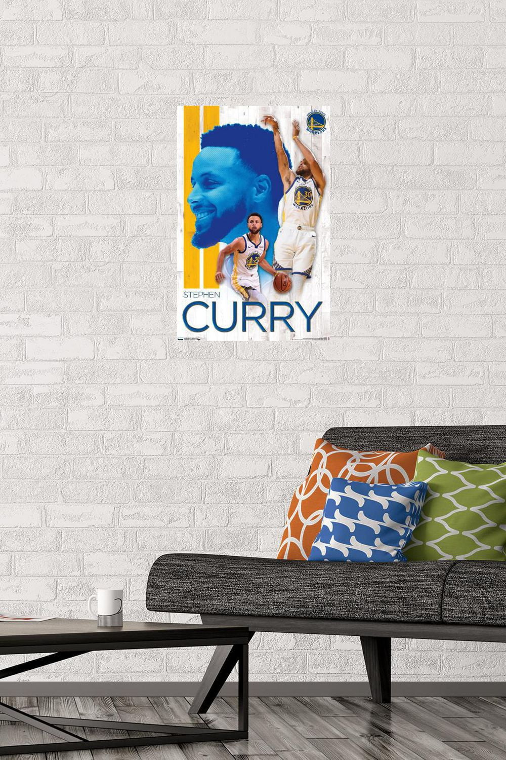NBA Golden State Warriors - Stephen Curry 19 Wall Poster