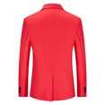 thumbnail image 3 of Men's Fashion England Solid Color High Quality Casual Single Breasted Suit, 3 of 3