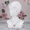 thumbnail image 2 of TISHITA Necklace Earring Display Bust Chain Holder Mannequin for Women Personal Use Home white, 2 of 7
