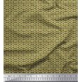 thumbnail image 1 of Soimoi Satin Silk Fabric Triangle Small Printed Fabric 1 Yard 42 Inch Wide, 1 of 3