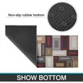 thumbnail image 2 of Abstract Geometric Art Kitchen Rug and Sets 2 Piece Non Skid Washable mat for Modern Art Kitchen mats for Floor White Kitchen Decor, 2 of 5