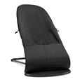 thumbnail image 2 of BabyBjorn Bouncer Balance in Soft Woven Fabric - Black/Dark Grey on Black Frame, 2 of 4