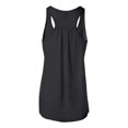 thumbnail image 2 of Bella Ladies Flowy Racerback Tank, L, Black, 2 of 2
