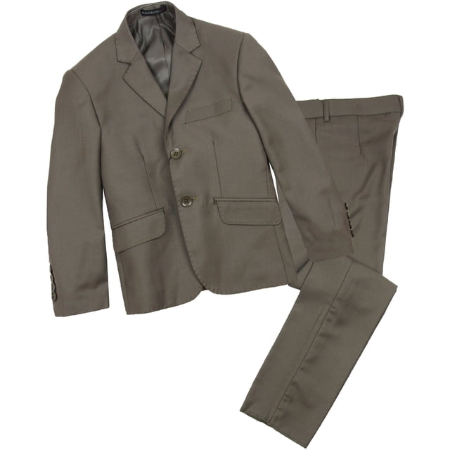Mavezzano Boys' Two-piece Suit Chocolate, Sizes 4-16 - 5