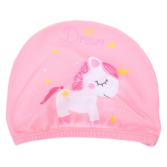 MasteelfCA Nylon Swimming Hat Cartoon Pattern Swim Hat Swimming Supplies for Children