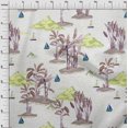 thumbnail image 4 of oneOone Rayon Lime Fabric Tropical Beach Fabric For Sewing Printed Craft Fabric By The Yard 56 Inch Wide, 4 of 4