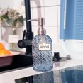 thumbnail image 4 of 350ml Soap Dispenser Kitchen, Bathroom Soap Dispenser， Refillable Liquid Glass Soap Dispenser, 4 of 5