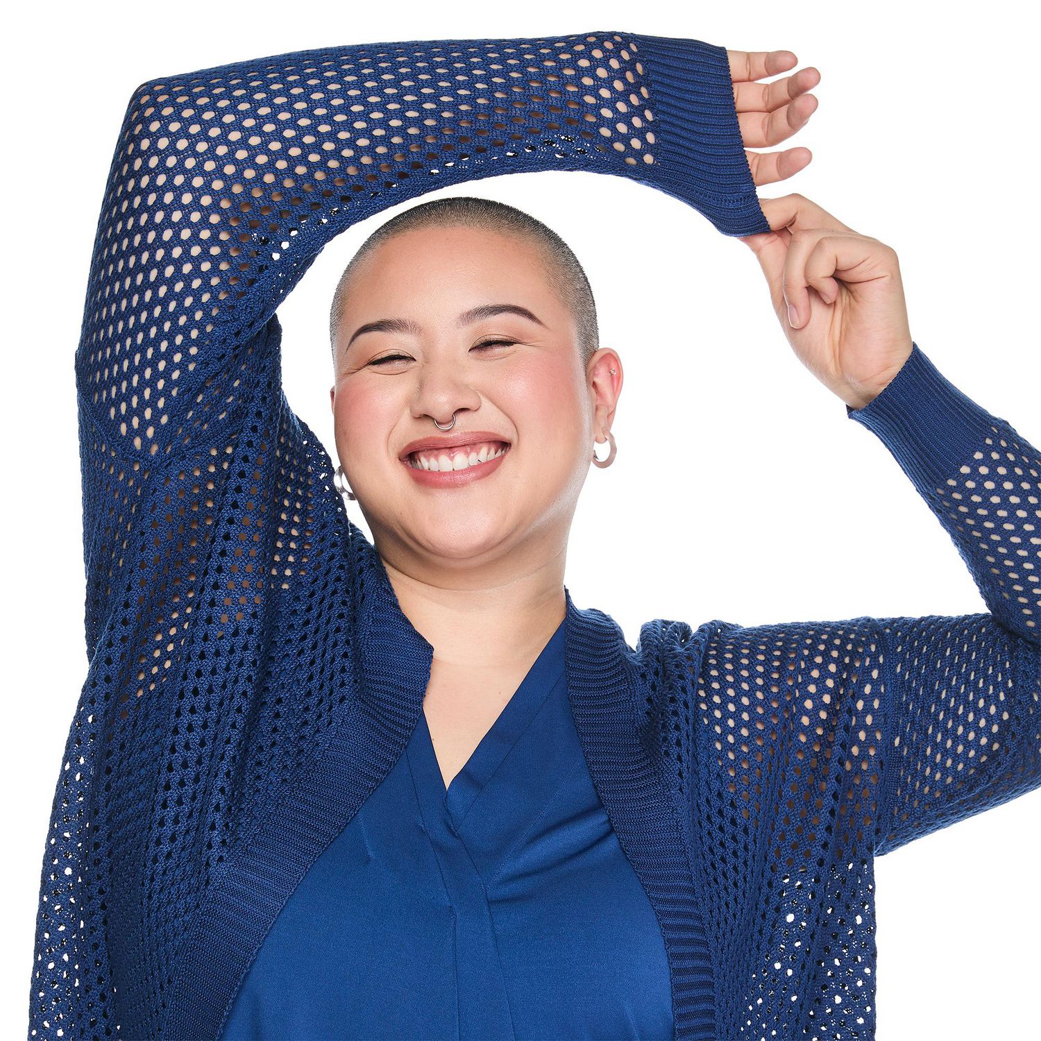 Cardigan en tricot Lane Bryant Plus pour femmes