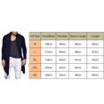 thumbnail image 2 of Cardigan Tricoté pour Hommes Manches Longues Décontracté Ajusté Veste Pull Pardessus, 2 of 2