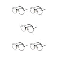 thumbnail image 3 of relayinert Fashionable Polarized Lens Small Square For Trendy Style Materials black anti-blue 5Set, 3 of 6