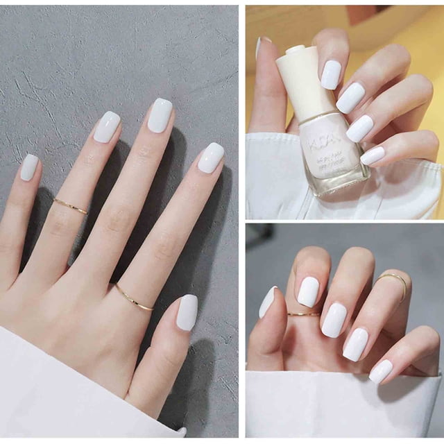 RKSTN Gel Vernis pour Ongles à Base d'Eau, Vernis à Ongles Pelable, Sans Cuisson, Séchage Rapide, Vernis à Ongles Pelable 8 ml, Vernis à Ongles à Séchage Rapide