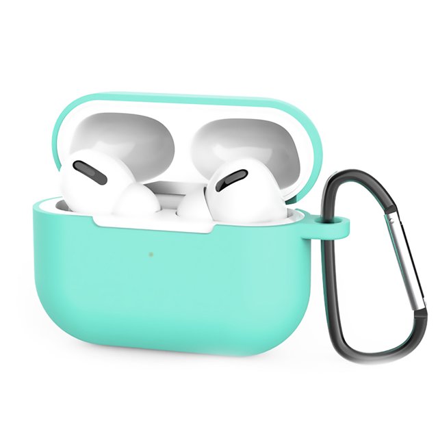 PANDACO Mint Blue Soft Case for AirPods Pro (1st Gen) Charging Case