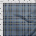 thumbnail image 2 of oneOone Cotton Silk Fabric Tartan Check Print Fabric BTY 42 Inch Wide, 2 of 4