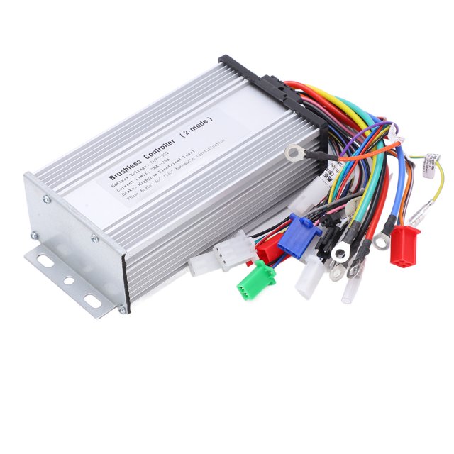 Gupbes Brushless Motor Controller,Motor Controller,Brushless Motor Controller 12 Tube Dual Mode Electric Bicycle Accessories For Scooters 50V‑72V