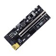 thumbnail image 3 of tredstone 5x USB 3 Riser Board VER009S GOLD PCI-E 1x to 16x Powered 60cm PCIe Extender Type 2 1Set, 3 of 6